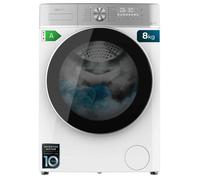 Cecotec 02765 machine à laver chargement frontal 8 kg 1400 tr/min Blanc