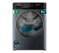 Cecotec Lave-linge frontal 9Kg Bolero Dresscode 9610 Inverter Blue Ice A. 2000W, 1400 RPM, fonction vapeur, moteur Inverter Plus, 15 programmes, optimise le niveau d'eau et le temps de lavage