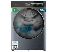 Cecotec Lave linge Frontal Bolero DressCode 10900 Autodose Inverter FullColor Ice Blue A, Machine à laver 10kg, 1400 tr,min, écran 10,3", moteur Inverter Plus, SteamMax, 11 programmes, classe A