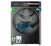 Cecotec Lave Linge Frontal Bolero DressCode 10900 Autodose Inverter FullColor Steel A, Machine à laver 10 kg, 1400 tr,min, écran 10,3", Inverter Plus, SteamMax, 11 programmes Fuzzy Logic