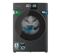 Cecotec Lave linge Frontal Bolero DressCode 10950 Autodose Inverter 3D Steel A, Machine à laver 10 kg, 1400 tr,min, Core Matrix Screen 9,2", 13 programmes, Inverter Plus, SteamMax, Sanitize