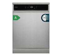 Cecotec Lave-vaisselle 60 cm Bolero 6800 Inox A, 14 Couverts, Basse Consommation, Moteur Inverter Plus Duo, 8 Programmes, Lavage Automatique, Nettoyage à Vapeur, Nettoyage Intérieur et Demi-Charge