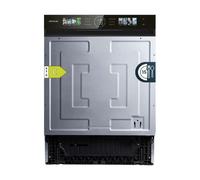 Cecotec Lave-vaisselle Bolero Aguazero 6620 S-BI semi-intégrable 60 cm, 15 couverts 8 programmes, moteur Inverter