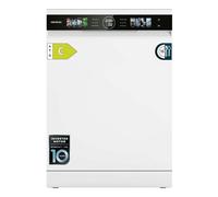 Cecotec Lave-vaisselle Compact de 60 cm Bolero Aguazero 6620 C, 1850W, 15 Couverts, 8 Programmes, Moteur Inverter, Écran FullColor XXL, Smart Wash, Turbo Dry+, AutoClean, Demi-charge, Départ Différé