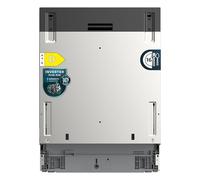 Cecotec Lave-vaisselle Encastrable 60cm Bolero Aguazero 6280 Full-BI. 16 Couverts, 12 Programmes, Classe D, Moteur Inverter Plus Duo, Panneau Touch, FloorView Light, Extra Hygiene, SuperDry,SilentWash