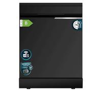 Cecotec Lave-vaisselle Pose Libre 60cm 16 Couverts avec WiFi Bolero Aguazero 7000 Matt Black Glass Connected. Moteur Inverter Plus Duo, 16 Programmes, Panier à Couverts, Commande Vocale, Verre Mat