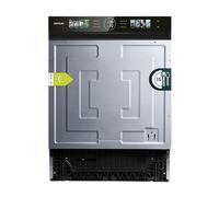 Cecotec Lave-vaisselle Semi-Intégrable 60cm Bolero Aguazero 6620 S-BI C, 1850W, 15 Couverts, 8 Programmes, Moteur Inverter, Écran FullColor XXL, Smart Wash, Turbo Dry+, AutoClean, Dual Zone Wash