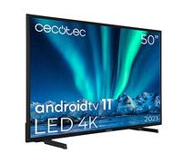 Cecotec LED 50" Smart TV to Series Alu00050. 4k UHD, Android 11, MEMC, Chromecast intégré, Dolby Vision et Dolby Atmos, HDR10, modèle 2023