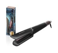 Cecotec Lisseur à Cheveux avec Air Lisse Black, 600W, Protège les Cheveux, Technologie Ionique, Kératine et Huile d’Argan, Moteur BLDC, Adapté à Tous Types de Cheveux, 3 Températures et 3 Vitesses