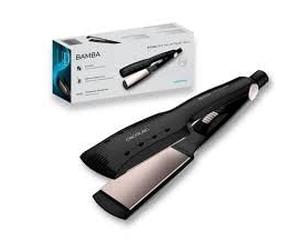 Cecotec Lisseur de Cheveux à Larges Plaques Ritualcare 900 Max. 55W, revêtement en kératine et huile d'argan, fonction ionisante, plaques XL, céramique avancée, cordon de 3 m avec système 360