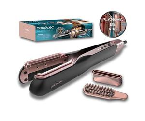 Cecotec Lisseur Vapeur RitualCare Air Lisse 2In1 Black, Lisseur Air Sèche Et Lisse, 2 Têtes Magnétiques, Moteur 106 000 Tr/Min, Capteur Sécurisé, Fonction Plasma Anti-Frisottis, Bouton Froid Pro