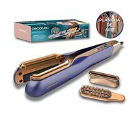 Cecotec Lisseur Vapeur RitualCare Air Lisse 2In1 Blue. Lisseur Air Sèche Et Lisse, 2 Têtes Magnétiques, Moteur 106 000 Tr/Min, Capteur Sécurisé, Fonction Plasma Anti-Frisottis, Bouton Froid Pour Tenue