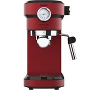 Cecotec Cafetière express Cafelizzia 790 Shiny Pro – 20 bar, buse vapeur 'Cappuccino' 1,2 L Rouge G