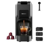 Cecotec Machine à Café Capsules Express FreeStyle Compact Black Art Elite. 1350W, 20 Bars, Compatible Café Moulu, Dolce Gusto, Nespresso et K-fee, Réservoir Amovible 800ml, Arrêt Automatique