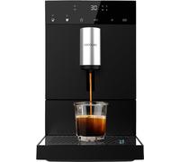 Cecotec Machine à café compacte super automatique Cumbia Cremmaet Compact. 1350 W, 19 bars et système thermoblock, réservoir 1,1 L d'eau et 150 gr de café, Plug&Play, nettoyage automatique