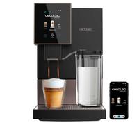 Cecotec Machine a Café Espresso Superautomatique Cremmaet Compactccino Connected Black Rose. 19 Bars, Écran TFT, Wifi, Moulin Integré, Réservoir d'eau 1,1 L et de lait 400 ml, Nettoyage Automatique