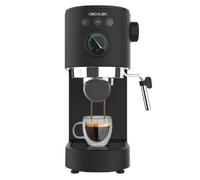 Cecotec Machine à Café Express Cafelizzia Fast Pro, 1350 W, Thermoblock, ForceAroma de 20 bars, Vaporisateur Orientable, Bras Double, Plateau Chauffe-Tasses, Réservoir D'Eau Amovible de 1,2 L