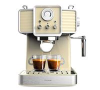 Cecotec Machine à café Power Espresso 20 – 1350W, 20 bars, Espresso & Cappuccino, Jaune