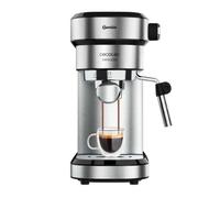 Cecotec Machine à Café Expresso Double Sortie Cafelizzia Steel. 1350W, Bras Porte-Filtre Avec Deux Filtres, Vapeur Dirigeable