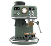 Cecotec Machine à Café Expresso Manuelle Power Espresso 20 Tradizionale Grind. 1500 W, Moulin 20 Niveaux, 20 Bars, PID, Thermoblock, Steamer, Cold Brew, Café Fraîchement Moulu avec Crème Parfaite