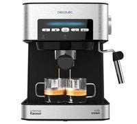 Cecotec Machine à café Expresso Power Espresso 20 Matic. 20bars de Pression 1.5 L Bras Double Sortie Buse vapeur Plateau