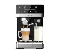Cecotec Machine à Café Expresso Semi-automatique Tactile avec Réservoir de Lait Power Espresso 20 Touch & Cream. 1350W, Système Thermoblock, 20 Bars, Buse Mousseur, Réservoir 1,8L, Accessoires