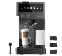 Cecotec Machine a Café FreeStyle Latte. Cafetière à Capsules avec Réservoir à Lait 400 ml, Puissance 1350 W, 20 Bars, 6 Types de Café, Réservoir d'eau de 1,6 L, Double Système de Moussage du Lait