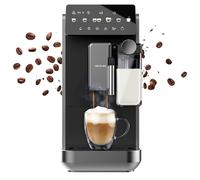 Cecotec Machine à Café Superautomatique avec Réservoir de Lait Cremmaet Lungo Latte Art. 2230W, 19 Bars, 7 Boissons, Écran et Contrôle Tactile, Mouture Uniforme et Précise, Réservoir 2L