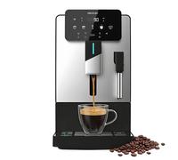 Cecotec Machine à Café Superautomatique Compacte avec Mousseur Cremmaet Steam Latte Art Elite. 19 Bars, Thermoblock, Plug&Play, Moulin Conique, Réservoir Eau 1,1L, Café 150g, Nettoyage Automatique