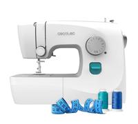 Cecotec Machine à Coudre pour Débutants BelleCouture 1500 Elite. 15 Points, Boutonnière Manuelle en 4 Temps, Pied Boutonnière Réglable, Tension du Fil Ajustable et Kit d'Accessoires