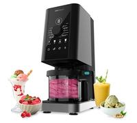 Cecotec Machine à glaces Gelatec 1800 – 1,35 L, 700 W, 10 programmes, 3 bacs sans BPA