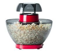 Cecotec Machine à Pop-corn Fun&Taste P'Corn Easy. 1200 W, Système d'injection d'air, Bol amovible, Couvercle anti-adhésif et amovible, Design compact