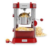 Cecotec Machine à popcorn électrique Fun&Taste P'Corn Classic, 300 W, design rétro, pot inox 500 ml