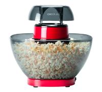 Machine à popcorn électrique Cecotec Fun and Taste PCorn Easy 1200 W Système à air chaud Design compact Noir Noir