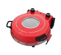 Cecotec Mamma Mía Window+ Four à pizza électrique, 1200 W, cuisson jusqu'à 400 °C, thermostat réglable, cuisson uniforme, plaques de pierre, indicateur lumineux