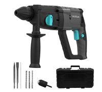 Cecotec Marteau Perforateur SDS PowerForce 4000 Atomic. 800W Énergie d'Impact 3J Fonction 3en1 Adaptateur pour Mèches