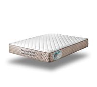 Cecotec Matelas à Mémoire de Forme et à Ressorts Ensachés Flow 6790 Hybrid 90x200 Multicouche, Hauteur 26 cm, Fermeté Élevée, Indépendance des Couches, Respirabilité, Double Face pour Hiver et Été.