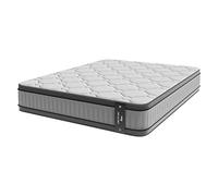 Cecotec Matelas Flow 8900 Hybrid 90x200 Multi Couche, Springcore et Viscoélastique Core Spring, 32 cm Hauteur, Firmosité Moyenne élevée, séparatemuv & BreathSoft +