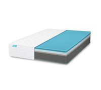 Cecotec Matelas Flow HybridLuxe Fresh 6900 90x190. Matelas Hybride avec 14 Couches d'une Hauteur de 31 cm, Noyau avec Ressorts ensachés et Technologies SpringPlus, Fresh & SilkySoft+