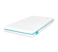 Cecotec Matelas pour Berceau Flow BabyDream. 120x60x9 cm, BabyFoam Core, 25 kg/m3, Haute fermeté, Housse Amovible, Matelas réversible, Triple système de Protection, Matelas plié, Emballage sous Vide