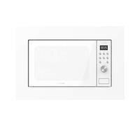 Cecotec Micro-ondes à encastrer Digital GrandHeat 2050 Acier noir. 800 W, 20 litres, gril, 7 fonctions, revêtement intérieur en céramique, acier noir encastré. (700 W, Blanc)