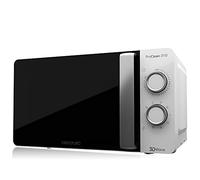 Cecotec Micro-Ondes avec Gril ProClean 3110, Capacité 20 L, Puissance 700 W, Grill 800 W, 6 Niveaux, Minuterie 30 Min, Mode décongélation, Blanc