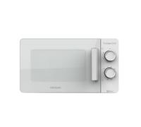 Cecotec 800 W Micro-ondes avec Gril ProClean 3120 Capacité de 20 L, Revêtement Ready2Clean, 700 W de Puissance, 6 niveaux, Minuterie 30 minutes, Mode Décongeler, Finition en Blanc