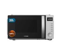 Cecotec Micro-ondes Proclean 5105 Silver – 700W, 20L, 3DWave, Gril, 5 niveaux, Minuterie 30 min
