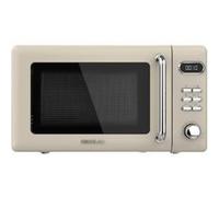 Cecotec Micro-ondes de 20 L avec grill ProClean 5110 Retro Beige