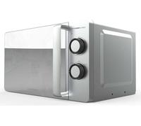 Cecotec Micro-ondes de 20L Proclean 3060 Flatbed. Puissance miroir de 700W, Design compact, Intérieur céramique, Mode décongélation, Minuterie 30 min, Technologie 3Dwave, Porte miroir