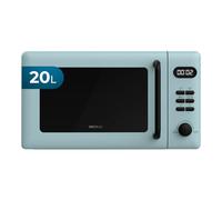 Cecotec Micro-ondes Digital avec Grill de 20L Proclean 5110 Blue. 700W en 6 Niveaux et Grill de 800W, Mode Décongélation, Signal de Fin de Cuisson, Lampe Intérieure, Minuteur 30', Design en Bleu.