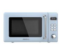 Cecotec Micro-ondes Proclean 5110 Retro – Digital avec grill, 20 L, 700 W, 8 programmes, bleu