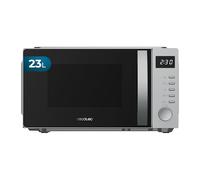 Cecotec Micro-ondes Digital Proclean 5005 Silver. 700W, 20L, Technologie 3DWave, 5 Niveaux de Puissance, Minuterie 30 Min, Décongélation, Écran avec Horloge, Repas Prêts en un Instant