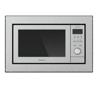 Cecotec Micro-ondes encastrable GrandHeat 2500 tactile – 900 W, 25 L, gril 1000 W – Acier